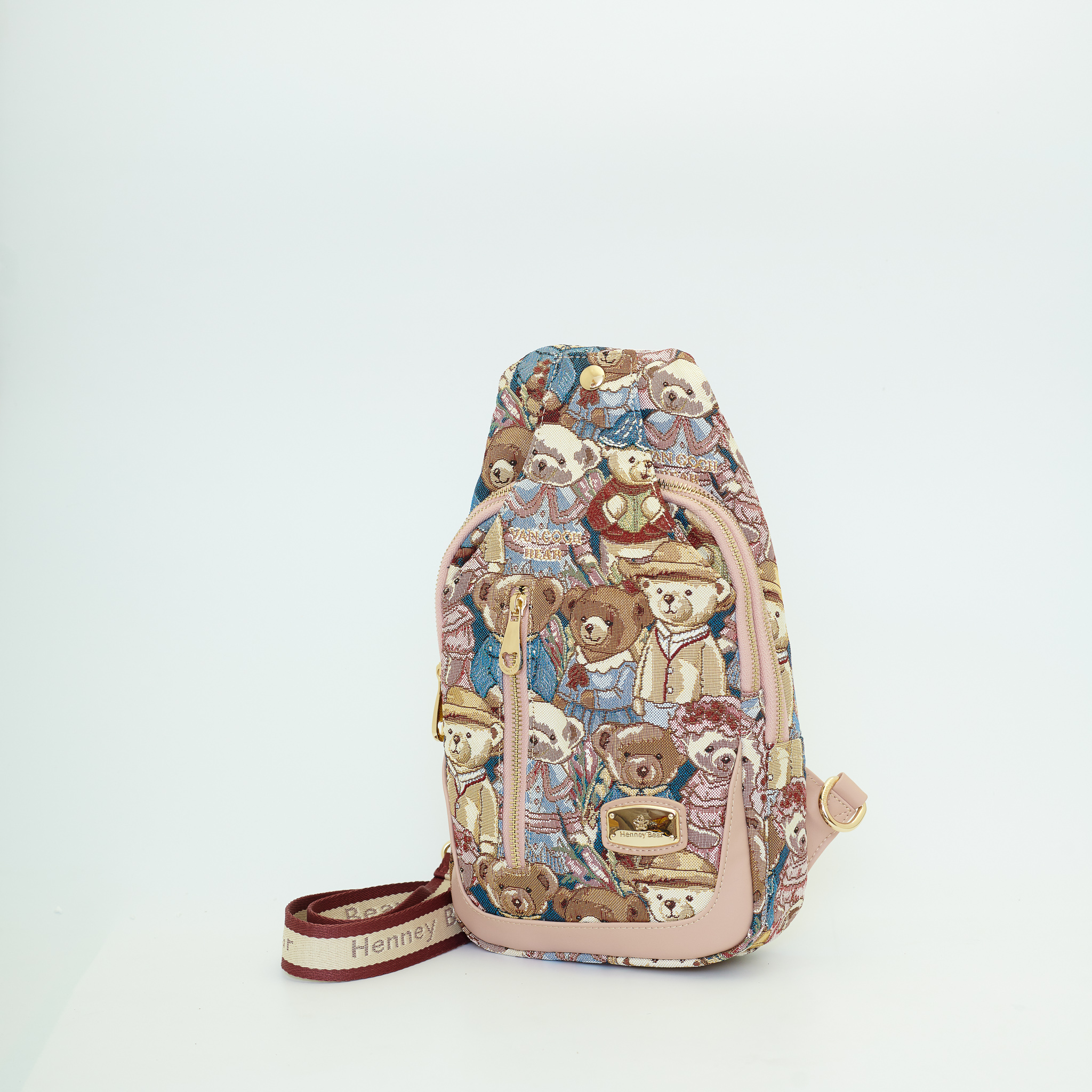 Henney Bear Chest bag H060 (Vincent bear)