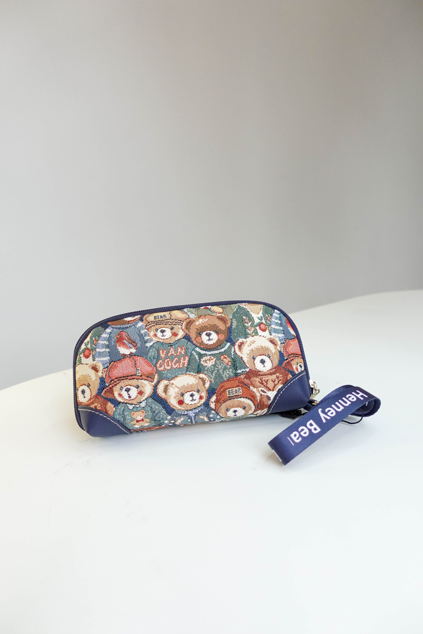 Henney bear Wallet HW127 (Green Bear) - Henney Bear