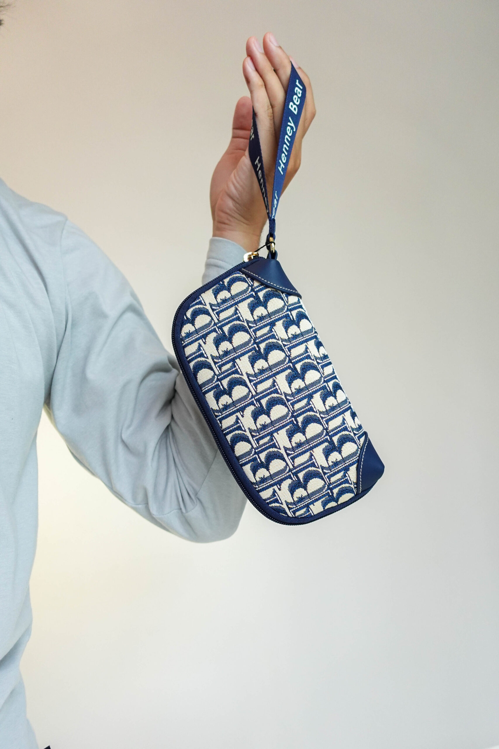 Henney bear Wallet HW127 (HB Blue) - Image 2