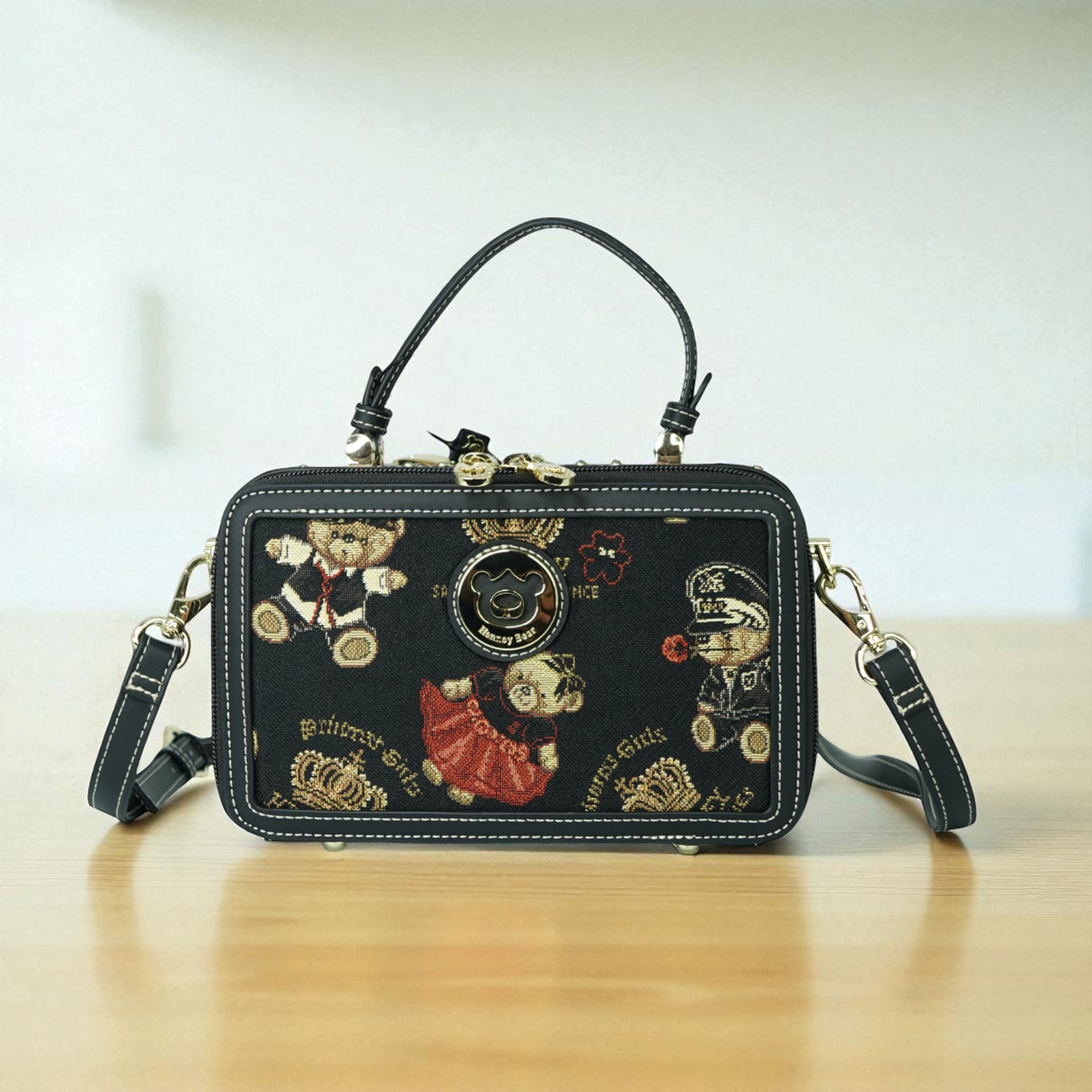 Henneybear รุ่นBONNIE BOX-H1217( Crown Bear)